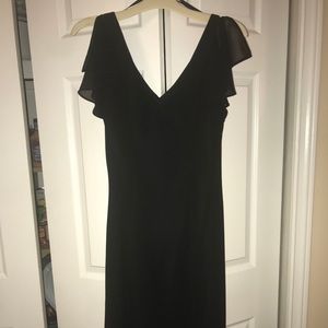 Black cocktail dress